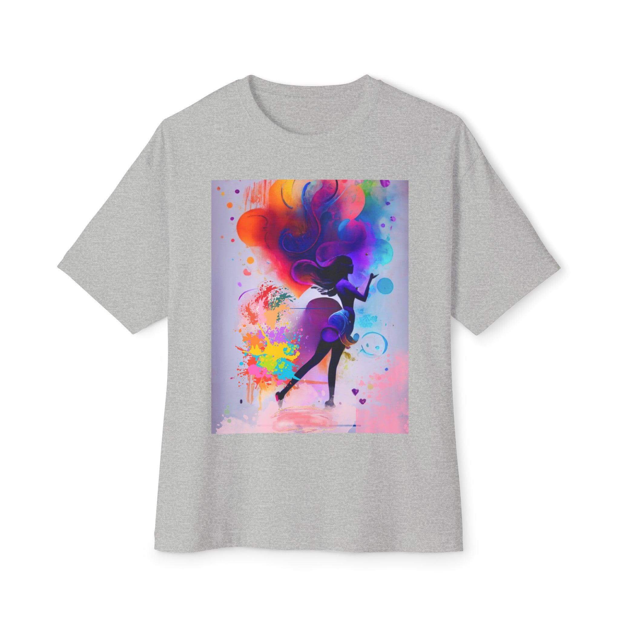 Oversized Boxy Tee - PRINT EXPLORE