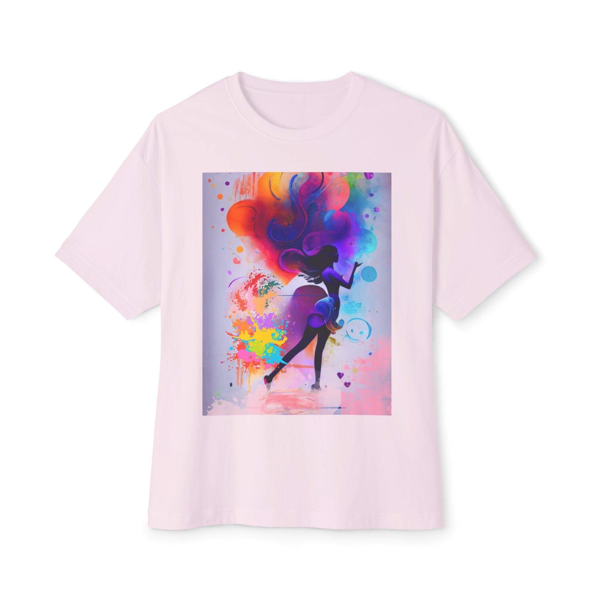 Oversized Boxy Tee - PRINT EXPLORE