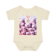 Soft & Comfy Infant Baby Rib Bodysuit - PRINT EXPLORE