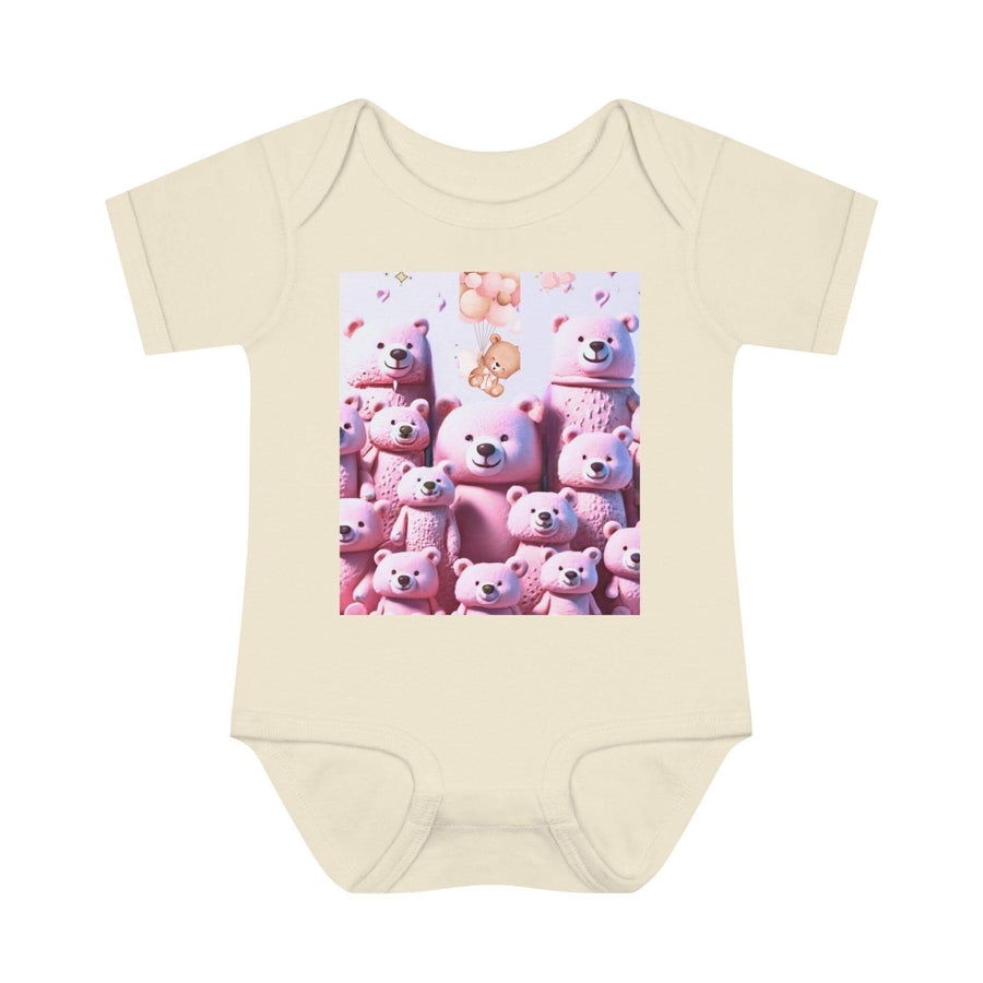 Soft & Comfy Infant Baby Rib Bodysuit - PRINT EXPLORE