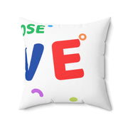 Spun Polyester Square Pillow - PRINT EXPLORE