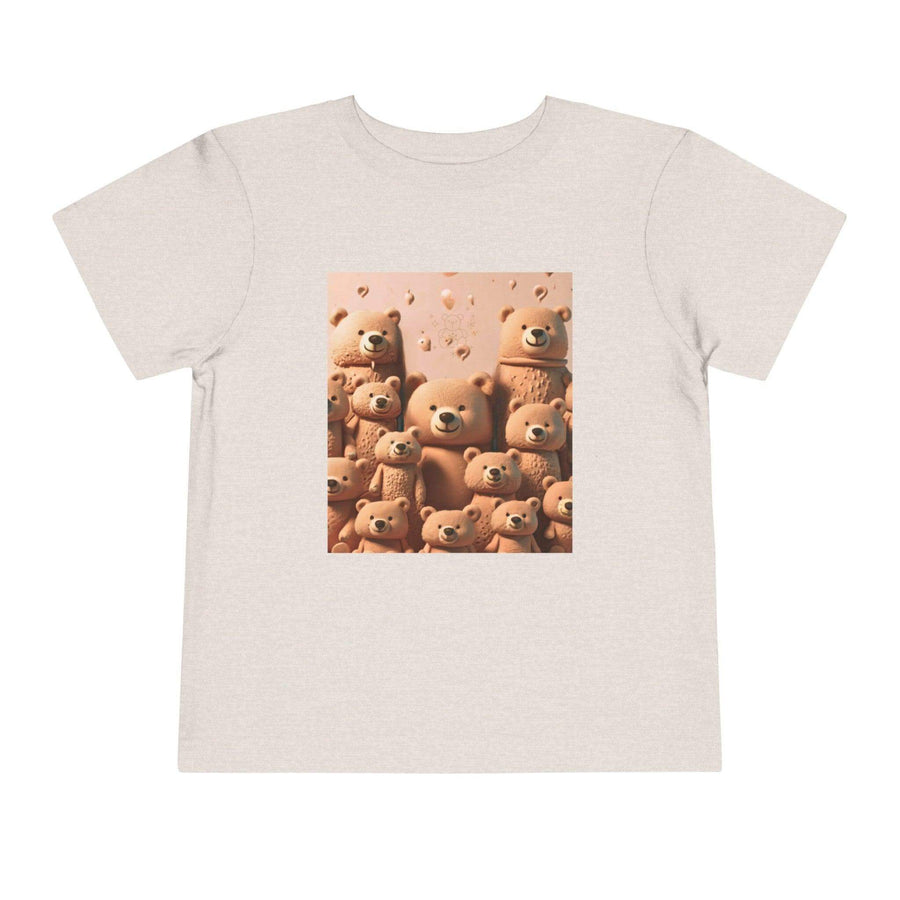 Toddler Bear Family Short Sleeve Tee - PRINT EXPLORE