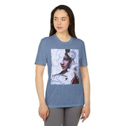 Adidas® Women's Sports T Shirt light blue  - PRINT EXPLORE