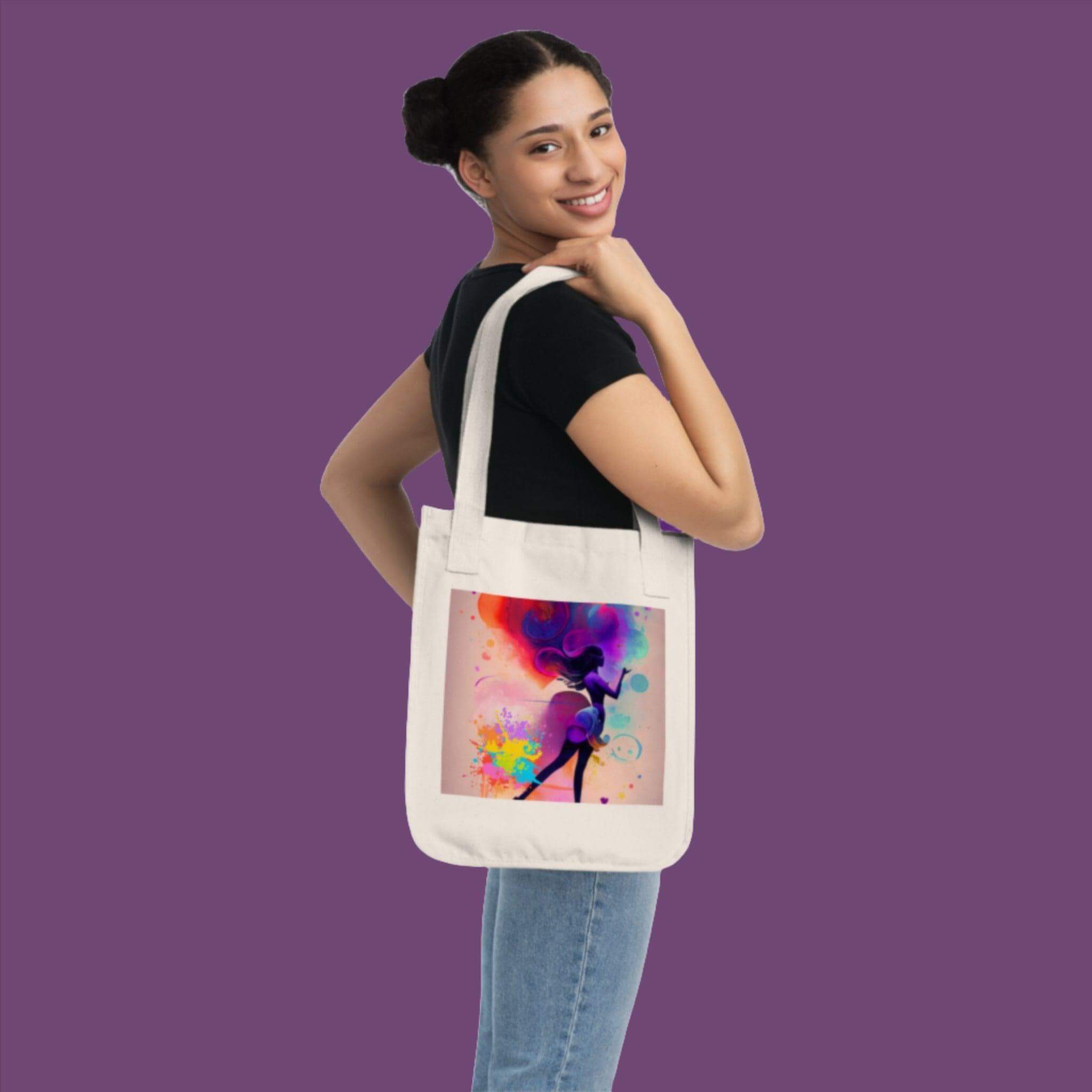 Organic Canvas Tote Bag - PRINT EXPLORE