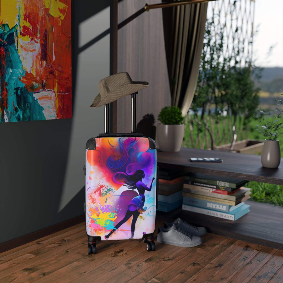 Ultimate Comfort & Security Suitcase - PRINT EXPLORE