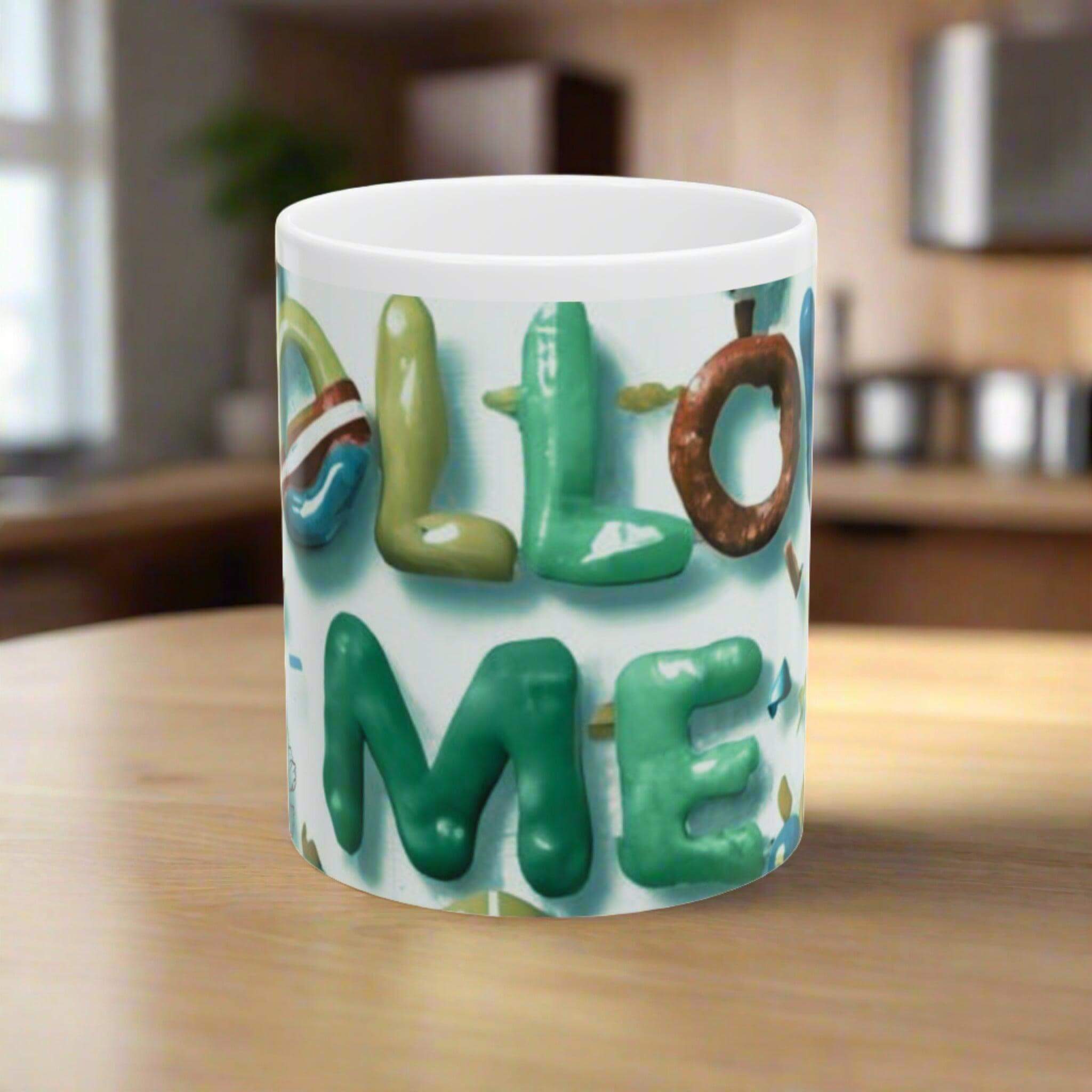 Ceramic Mug - follow me 11oz - PRINT EXPLORE