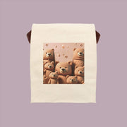 Canvas Lunch Bag With Strap - PRINT EXPLORE