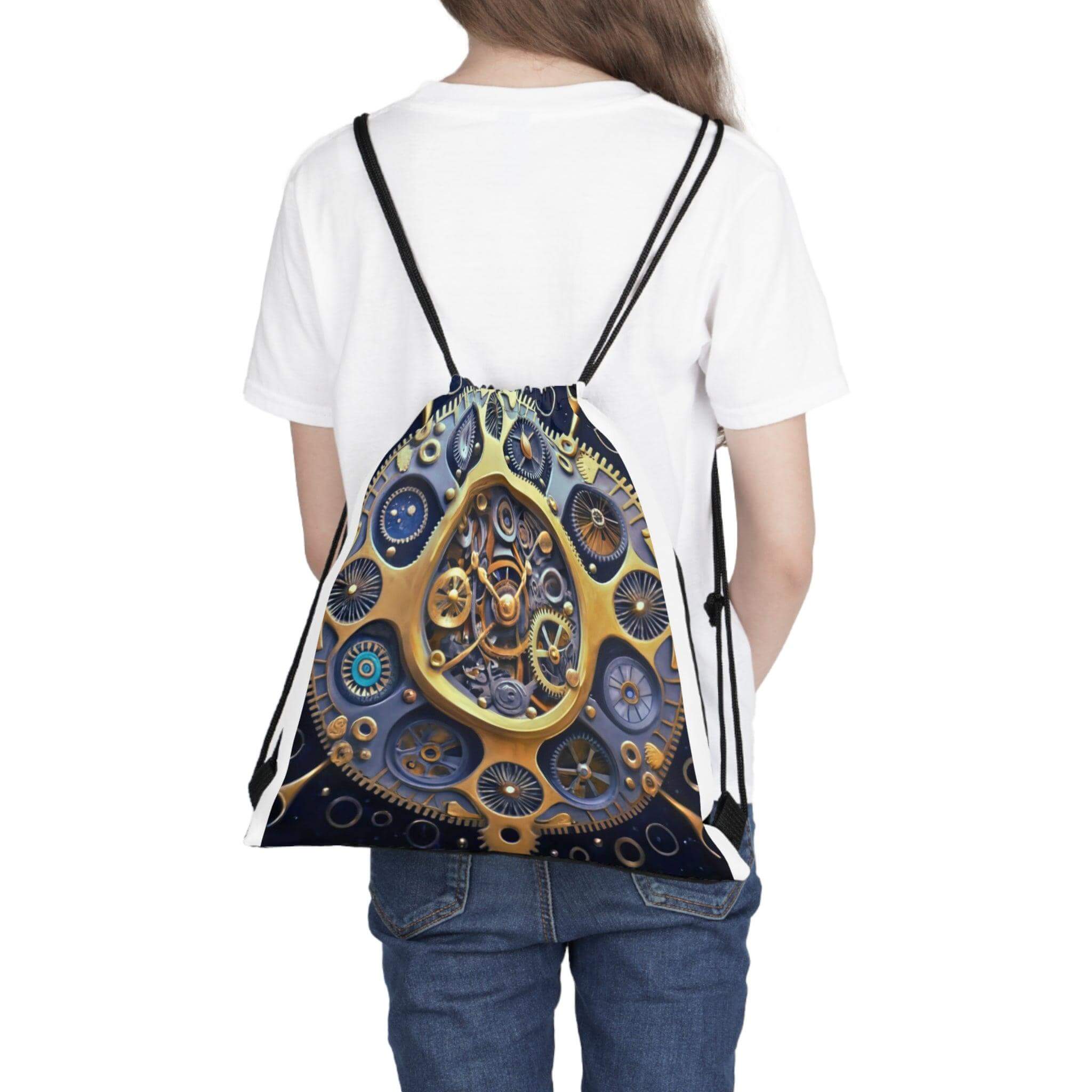 Outdoor Drawstring Bag - PRINT EXPLORE