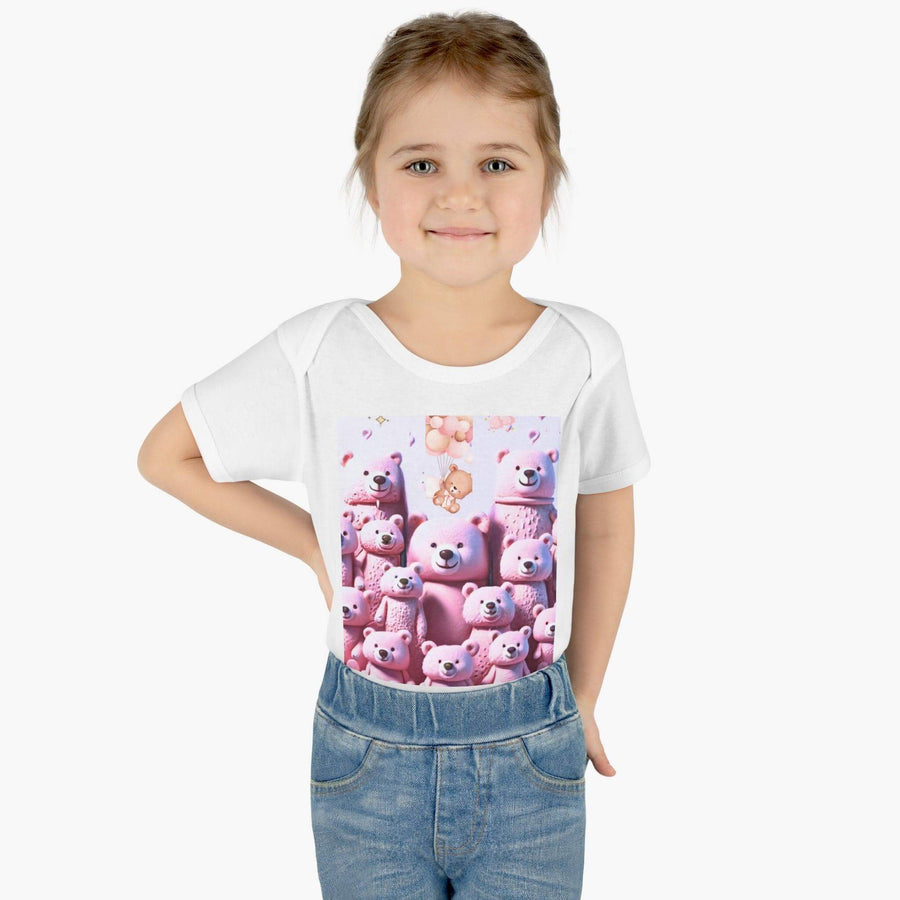 Soft & Comfy Infant Baby Rib Bodysuit - PRINT EXPLORE