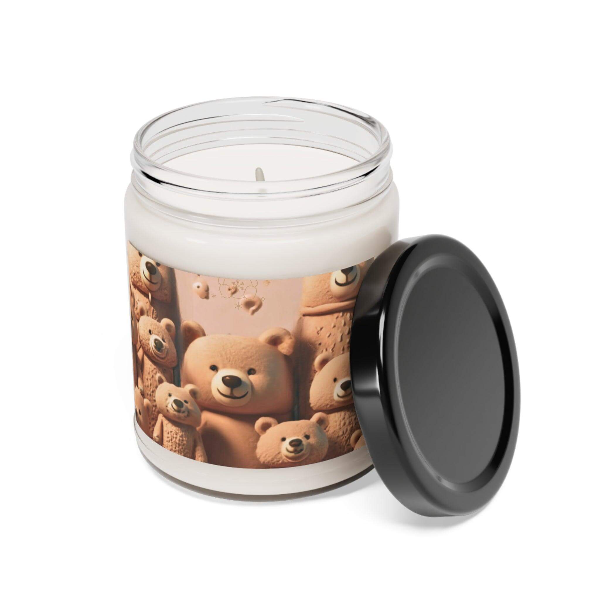 Scented Soy Candle- bears 9oz - PRINT EXPLORE