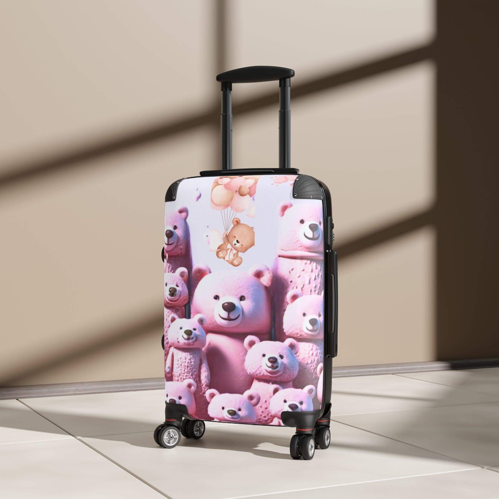 Cute Bears Family Suitcase - PRINT EXPLORE