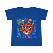 " Tiger in glasses" - Toddler T-shirt - PRINT EXPLORE