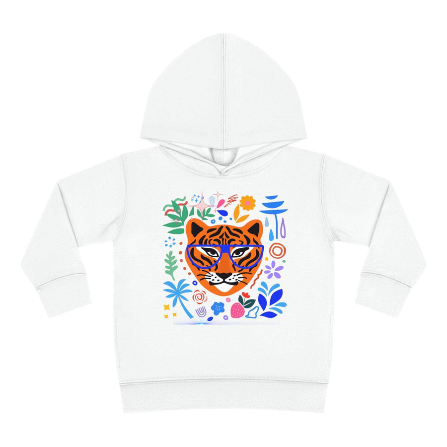 Tiger Toddler Pullover Fleece Hoodie - PRINT EXPLORE