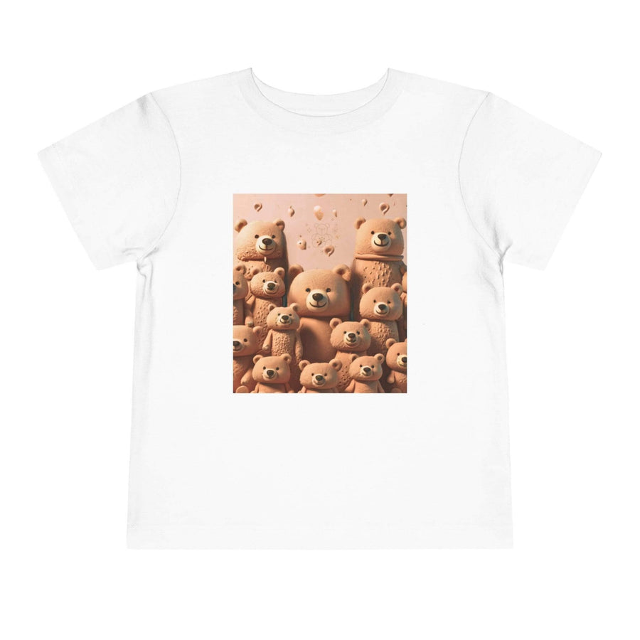 Toddler Bear Family Short Sleeve Tee - PRINT EXPLORE