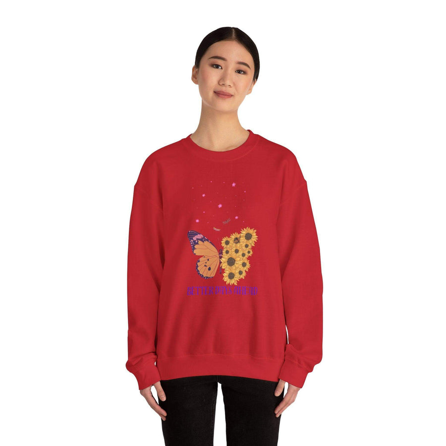 Heavy Blend Crewneck Sweatshirt - PRINT EXPLORE