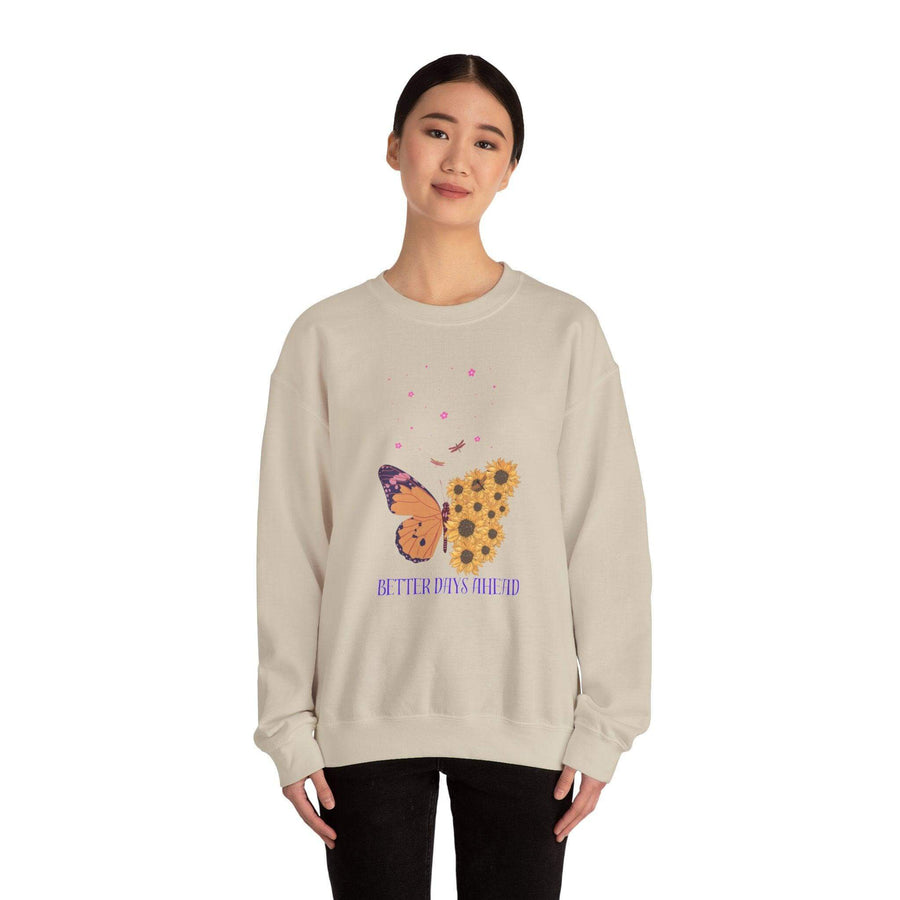 Heavy Blend Crewneck Sweatshirt - PRINT EXPLORE